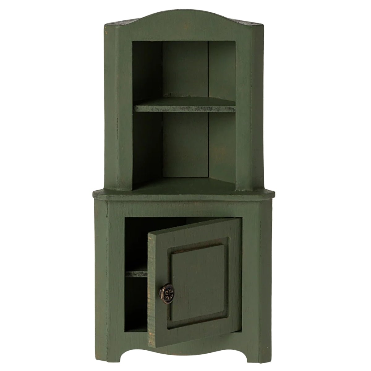 MAILEG-Armoire D'Angle, Pour Souris Maileg - Vert Foncé