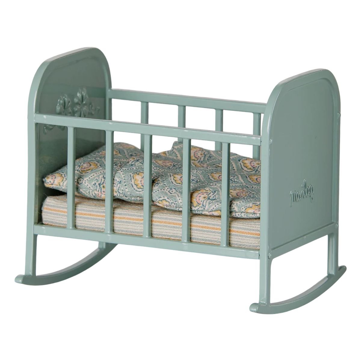 MAILEG-Berceau Pour Souris Maileg, MY - Menthe Bleue