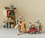 MAILEG-Chariot, Pour Souris Maileg - Rouge