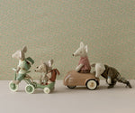 MAILEG - Chariot Tricycle, Souris - Vert