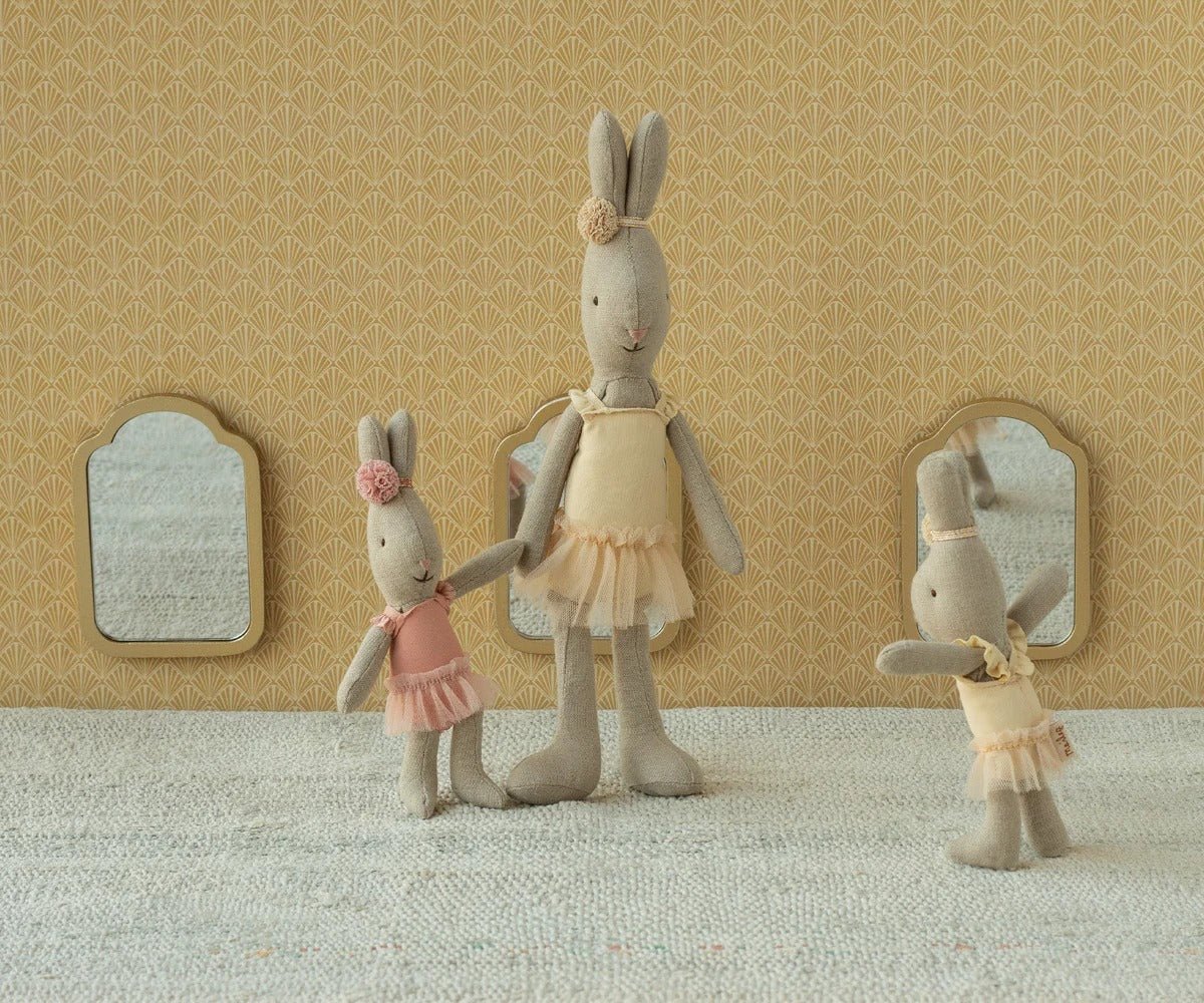 MAILEG - Lapin, Micro - Combinaison De Ballet Et Jupe Rose