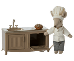 MAILEG - Meuble de Cuisine Pour Souris Maileg - Marron Clair