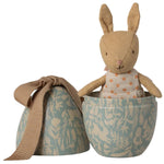 MAILEG - Œuf De Pâques Avec Lapin Micro, Petit – Bleu Poudré