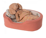 MAILEG - Panier Douillet, Medium - Corail