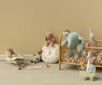 MAILEG-Peluche Éléphant, Medium - Menthe Douce