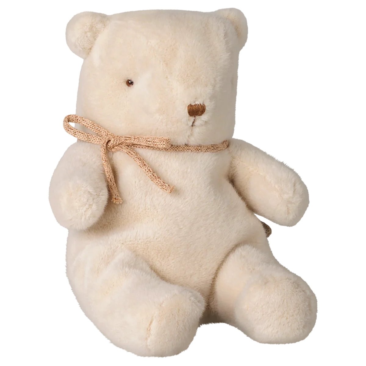 MAILEG-Peluche Ours, Small - Blanc Cassé