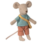 MAILEG-Petit Frère Souris Avec Son Sac