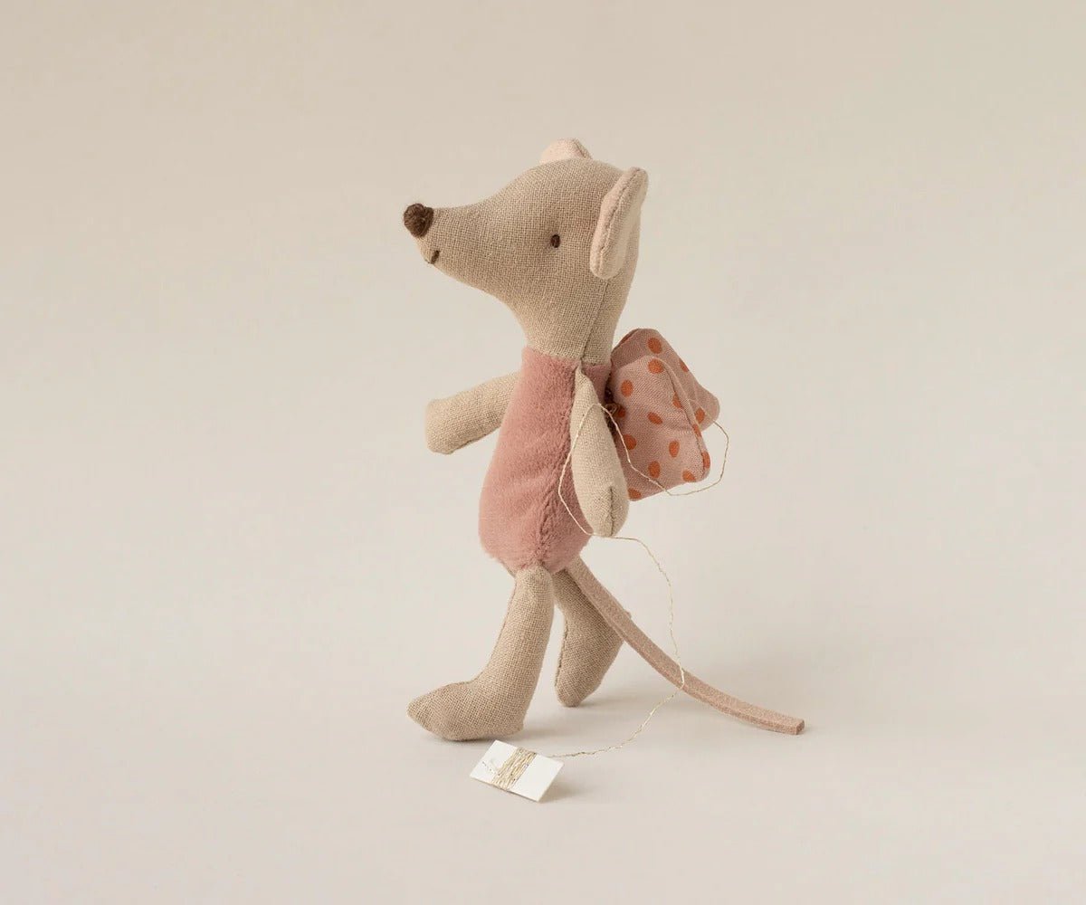 MAILEG - Petite Souris Fée - Rose