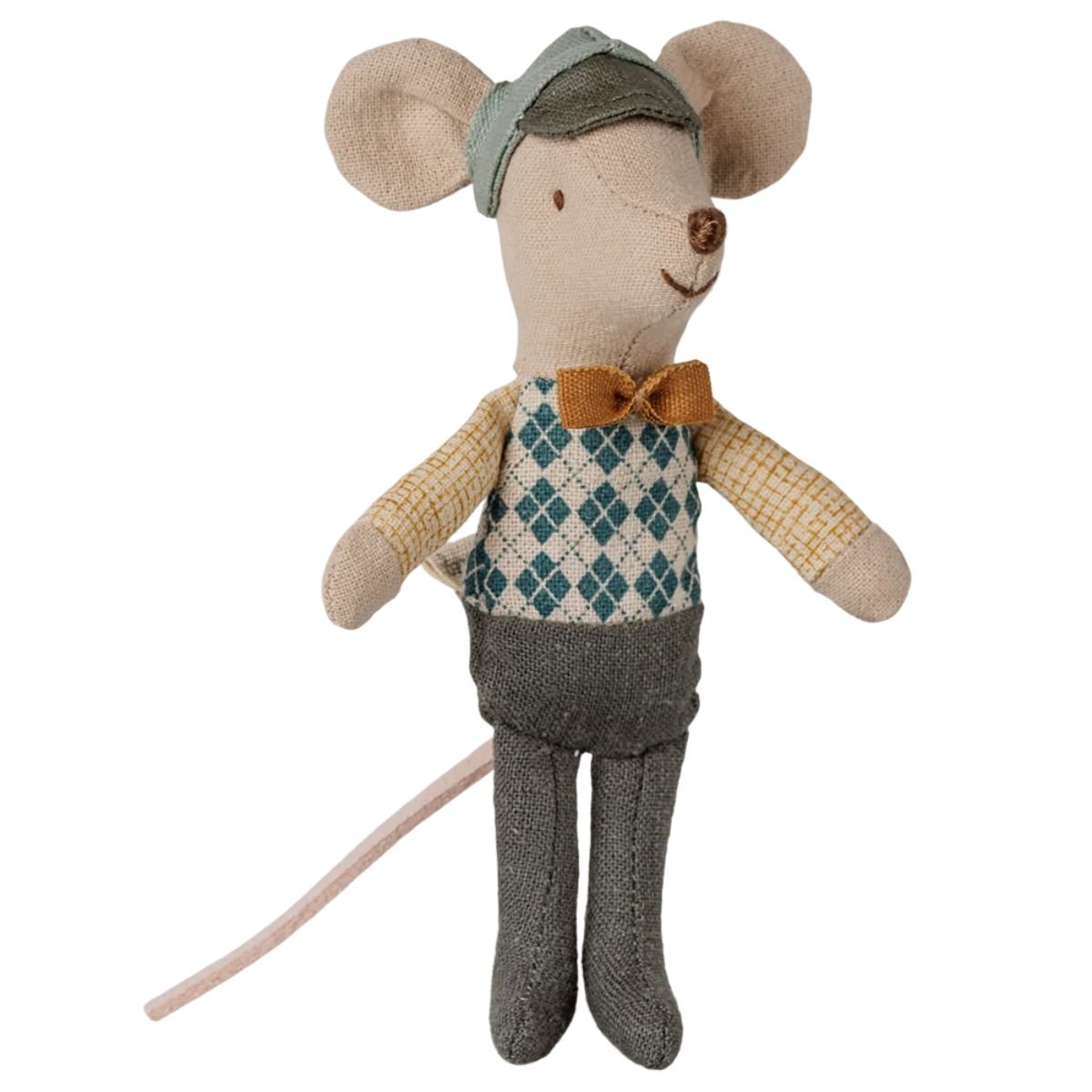 MAILEG-Souris Au Volant, Petit Frère