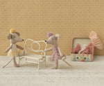 MAILEG - Souris Ballerine, Petite Sœur - Heather