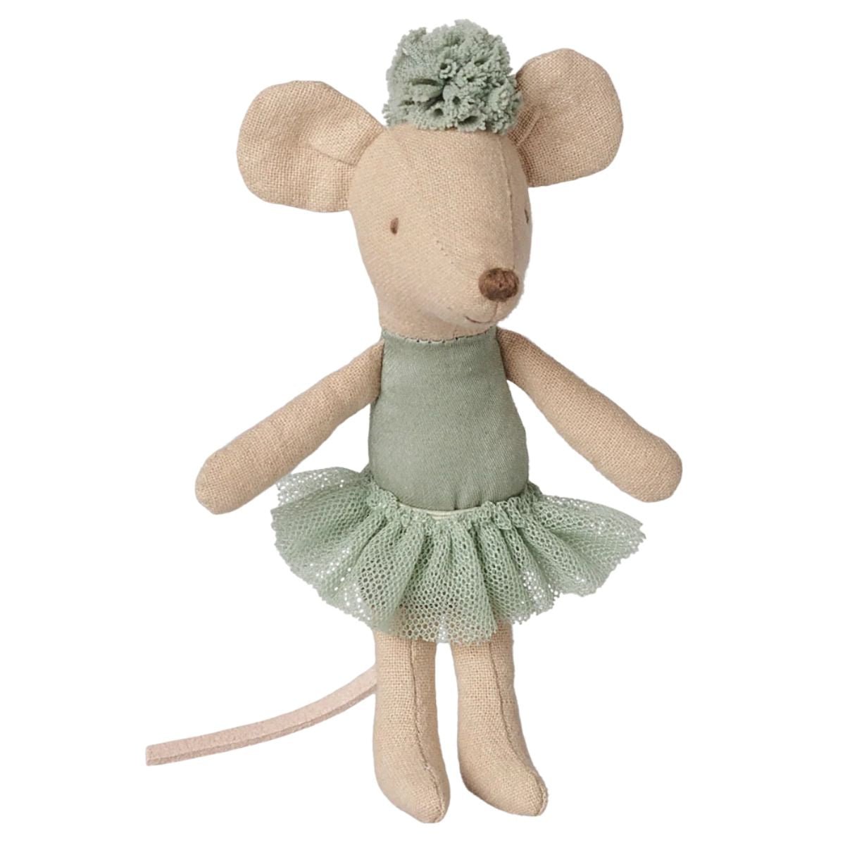 MAILEG-Souris Ballerine, Petite Sœur - Menthe Vintage