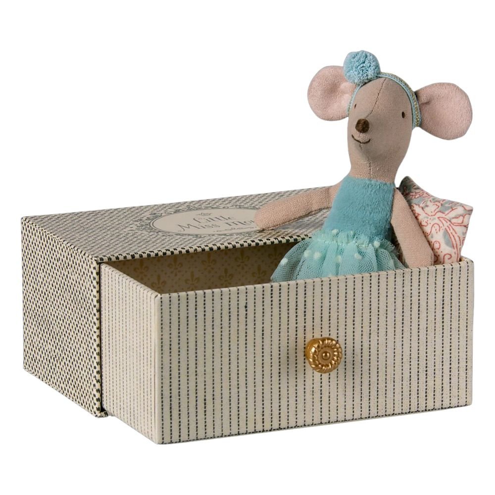 MAILEG - Souris Dansante Dans Un Lit de Repos, Petite Sœur