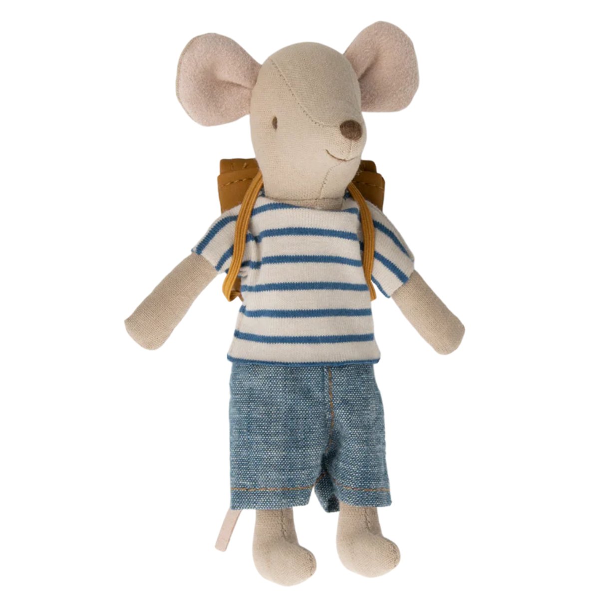 MAILEG - Souris Tricycle, Grand Frère Avec Sac