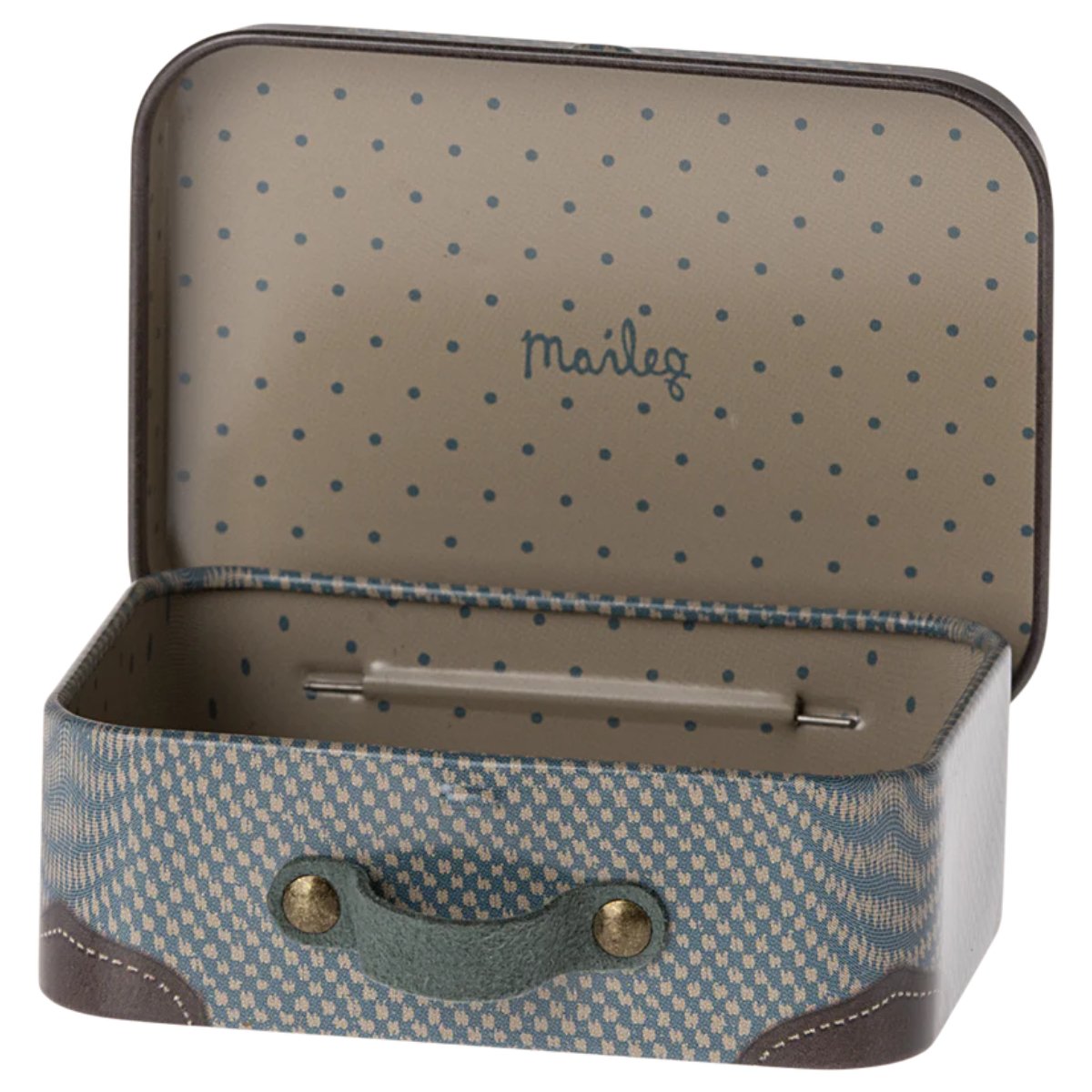 MAILEG - Valisette, Micro - Bleu, Pour Souris Maileg