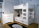 MATHY BY BOLS - Commode 3 Tiroirs FUSION Profiles Blanc