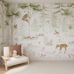 MUNKS & ME - Papier Peint Panoramique Pour Enfants - Amis Des Bois