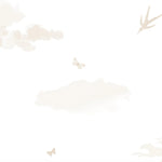 MUNKS & ME - Papier Peint Panoramique Pour Enfants - Fresque Munks + Me X Olivia Bowen | Nuages et Oiseaux