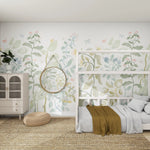 MUNKS & ME - Papier Peint Panoramique Pour Enfants - Jardin Secret