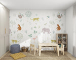 MUNKS & ME - Papier Peint Panoramique Pour Enfants - Merveilles Sauvages