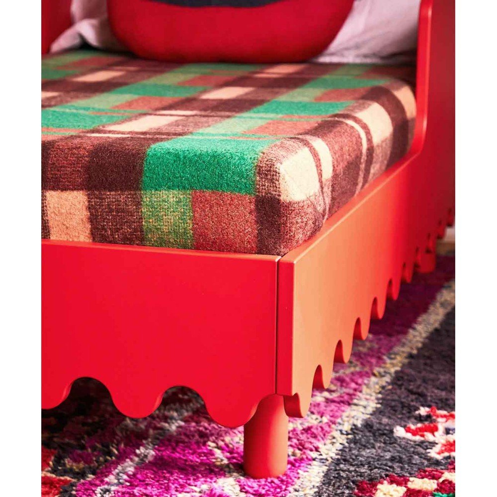 OEUF NYC - Lit Junior Moss - Rouge Tomate