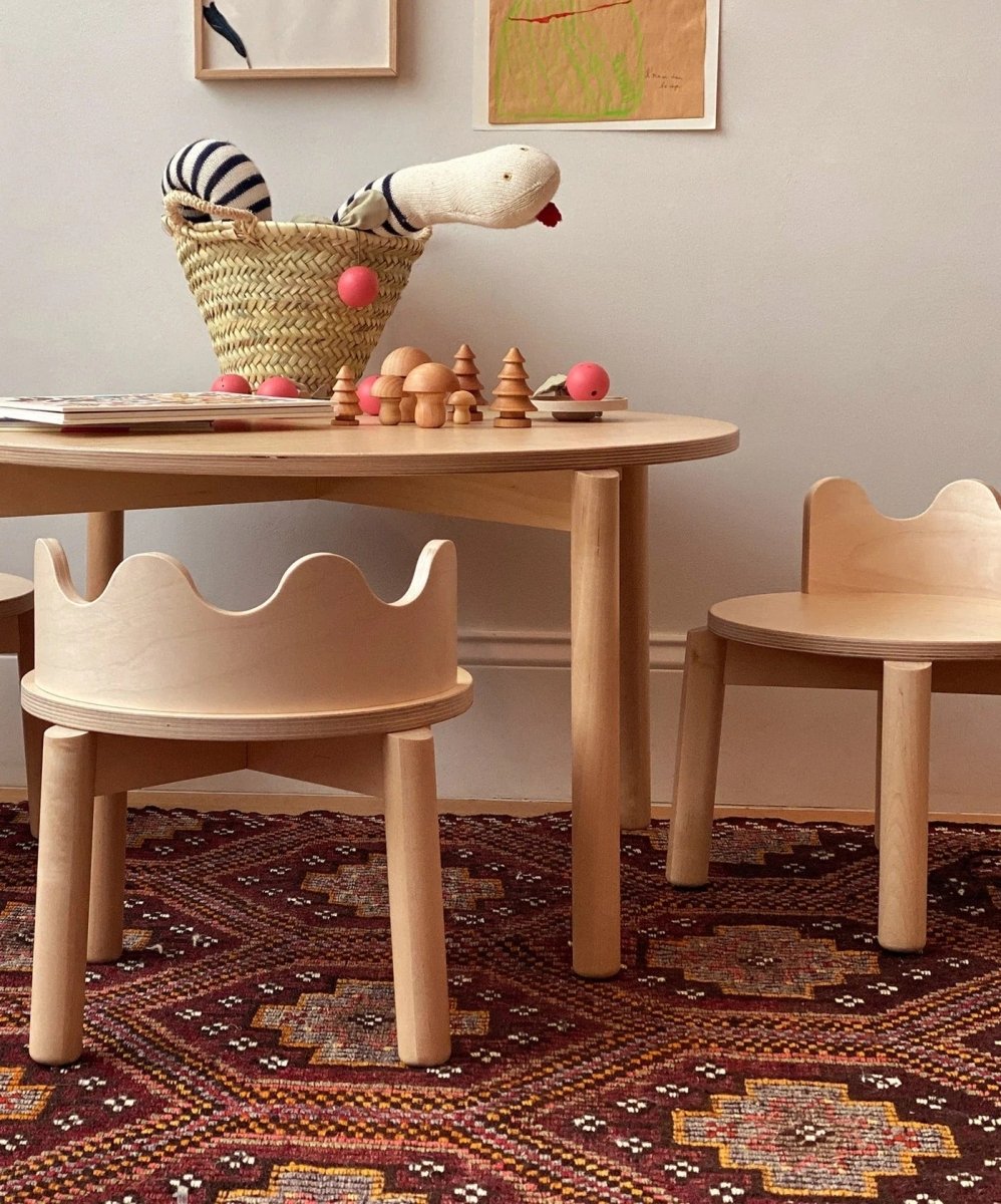 OEUF NYC - Table Moss - | Bois clair