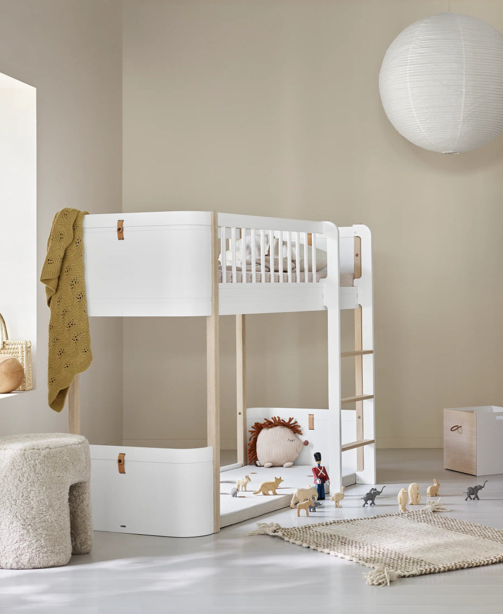 OLIVER FURNITURE - 041468 - Kit De Conversion Mini+, Lit Junior - En Lit Mezzanine Mi - haut, Blanc