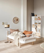OLIVER FURNITURE - 041553 - Kit De Conversion Original, Lit Superposé - En Lit Banquette, Blanc/chêne