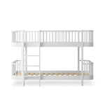 OLIVER FURNITURE - 041764 - Kit De Conversion Original, Lit Mezzanine Mi - haut 128 Cm - En Lit Superposé Mi - haut, Blanc
