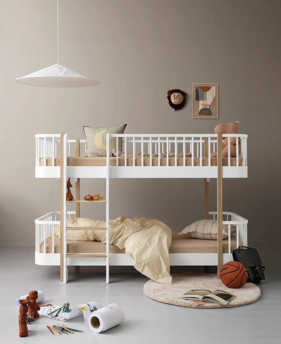 OLIVER FURNITURE - 041779 - Kit De Conversion Original, Lit - En Lit Superposé Mi - haut, Blanc/chêne
