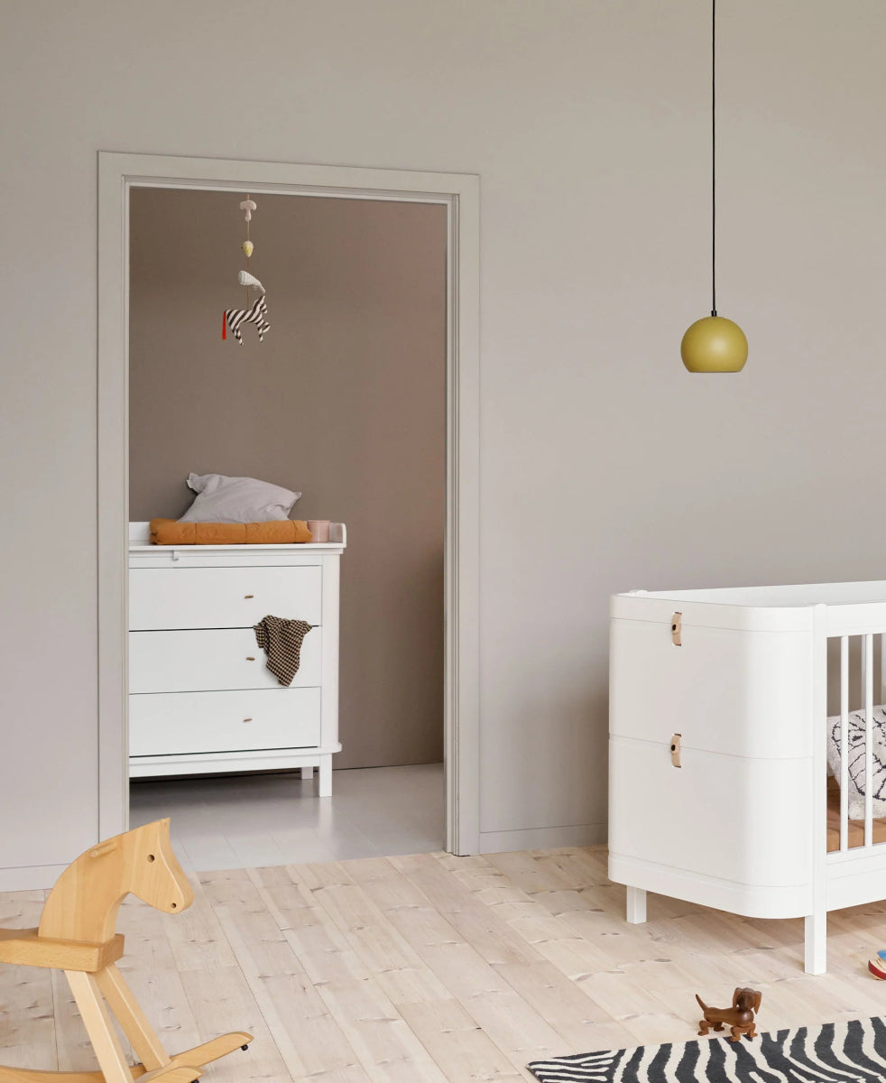 OLIVER FURNITURE - Commode À Langer Oliver Furniture 3 Tiroirs, Blanc - Nouveauté