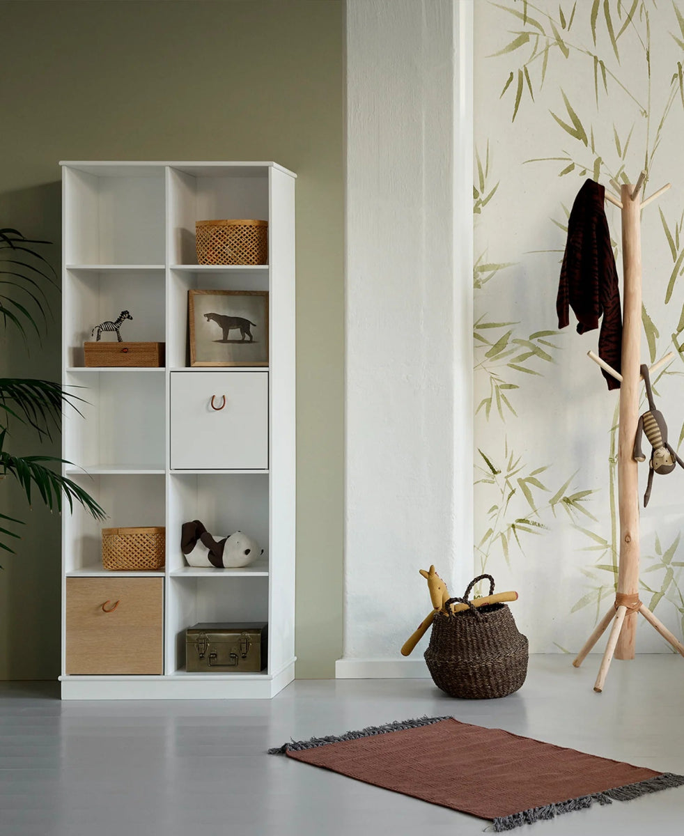 OLIVER FURNITURE - Etagère Wood 2×5 Verticale Avec Socle