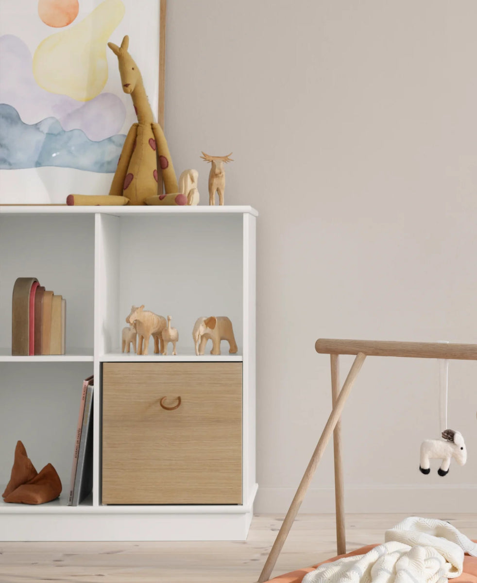 OLIVER FURNITURE - Étagère Wood 5×2 Horizontale Avec Socle