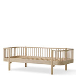 OLIVER FURNITURE-Lit Banquette, Original, 90x200 Cm, Chêne