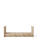 OLIVER FURNITURE-Lit Bébé/Lit Camp Novel Oliver Furniture, 60x120/120x200 Cm, Chêne