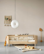 OLIVER FURNITURE - Lit Junior Wood Mini+, Chêne