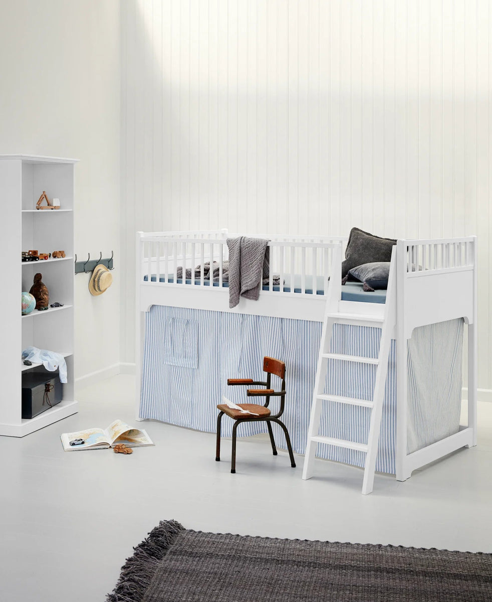 OLIVER FURNITURE - Lit Superposé Avec Échelle Inclinée Seaside Classic