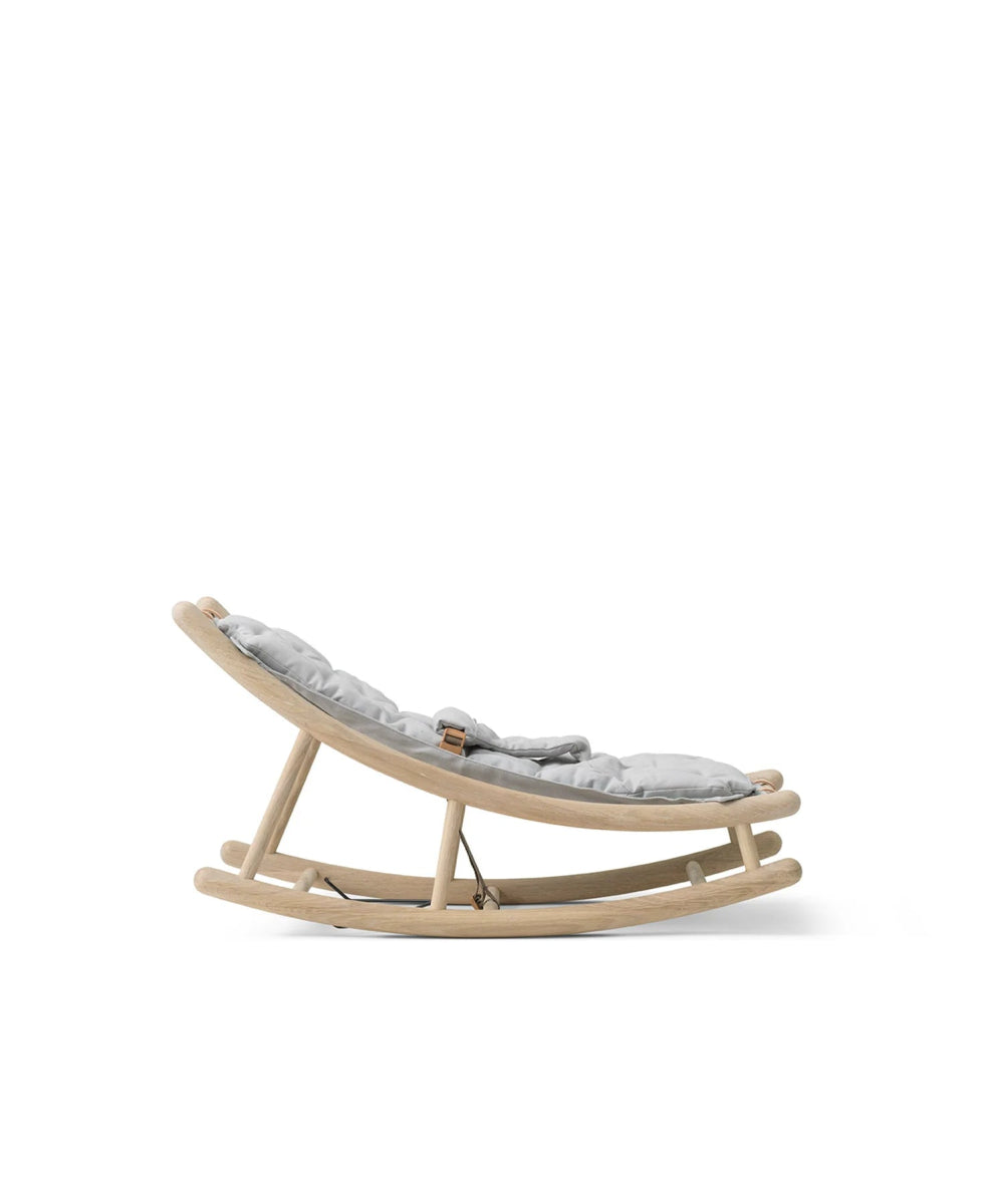 OLIVER FURNITURE - Transat Bébé & Enfant Wood, Chêne/Gris