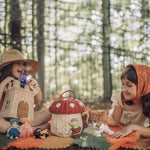 OLLI ELLA - Panier Champignon - Rouge
