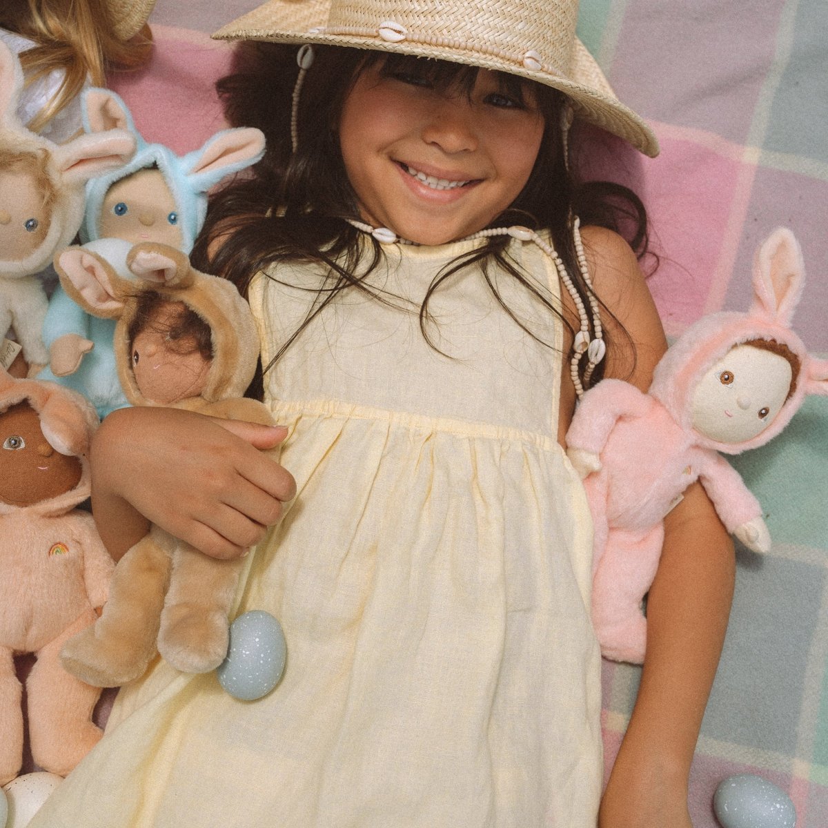 OLLI ELLA - Poupée Dinky Dinkum - Bella Bunny - Rose