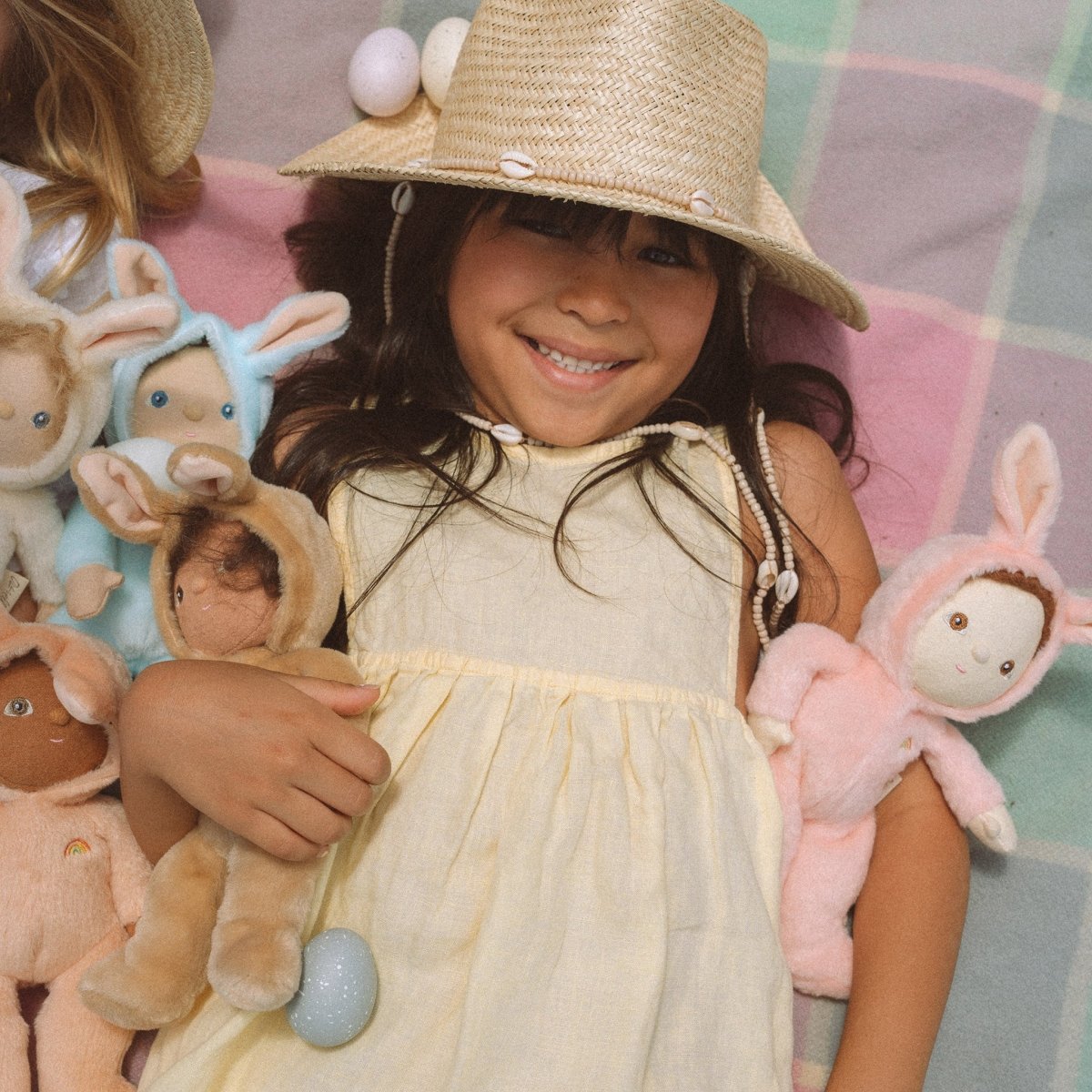 OLLI ELLA - Poupée Dinky Dinkum - Bucky Bunny - Latte