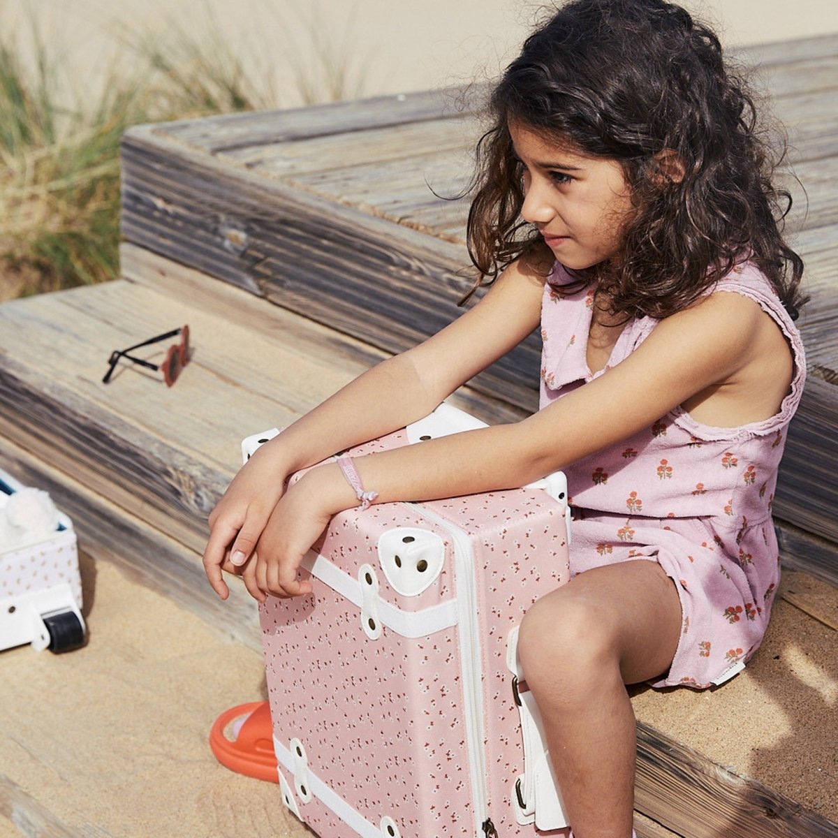 OLLI ELLA - Valise See - Ya ! - Pink Daisies