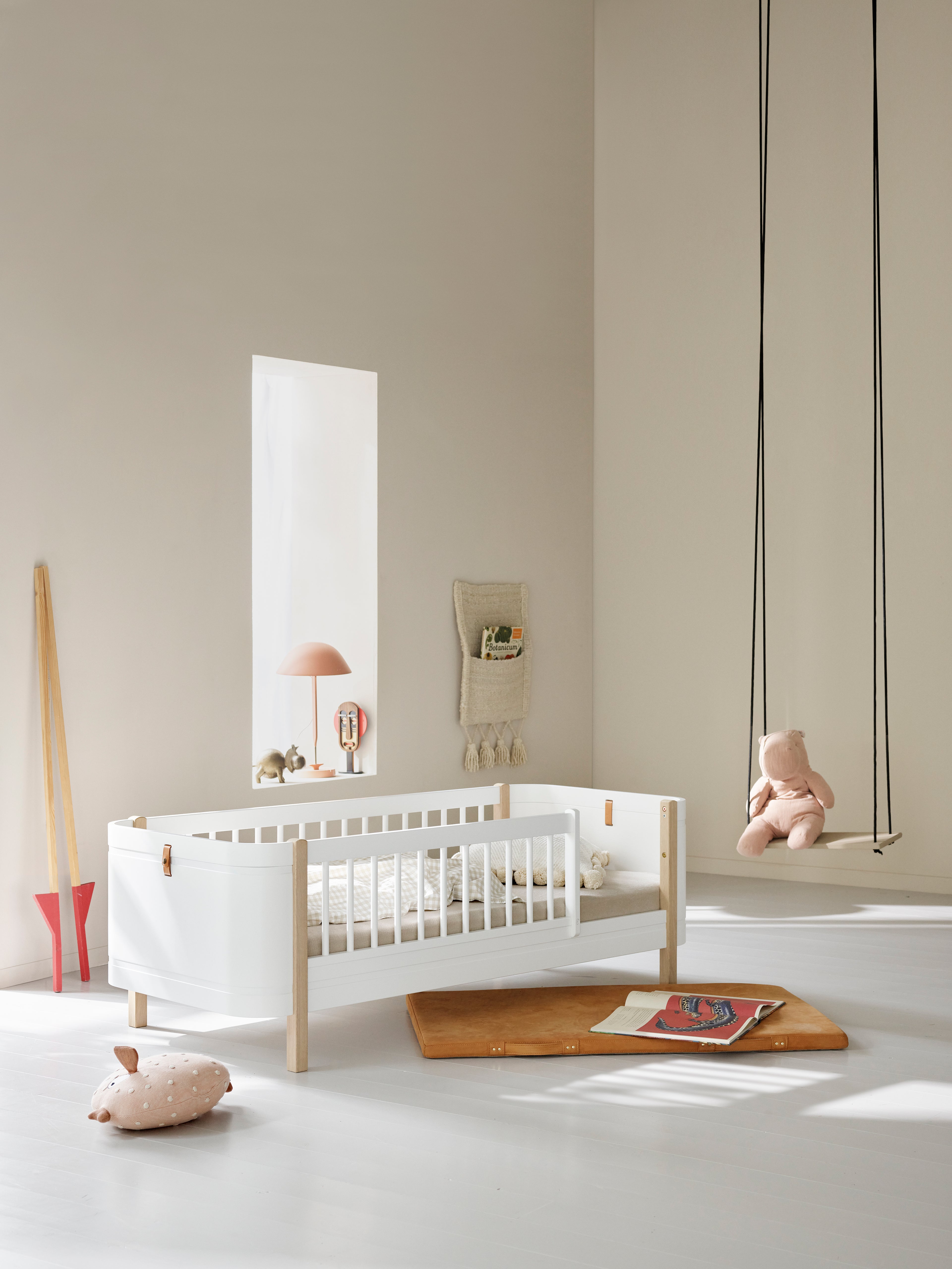 OLIVER FURNITURE
Lit Au Sol Oliver Furniture Original, 90x200 Cm, Blanc/Chêne