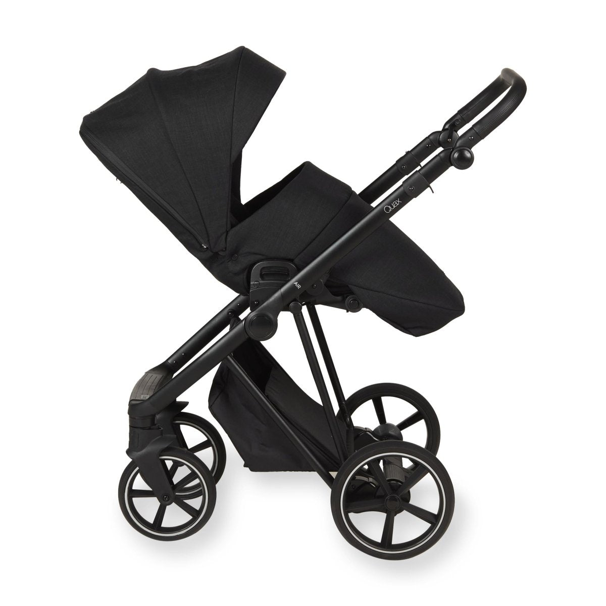 QUAX - Air - Poussette + Nacelle - Black