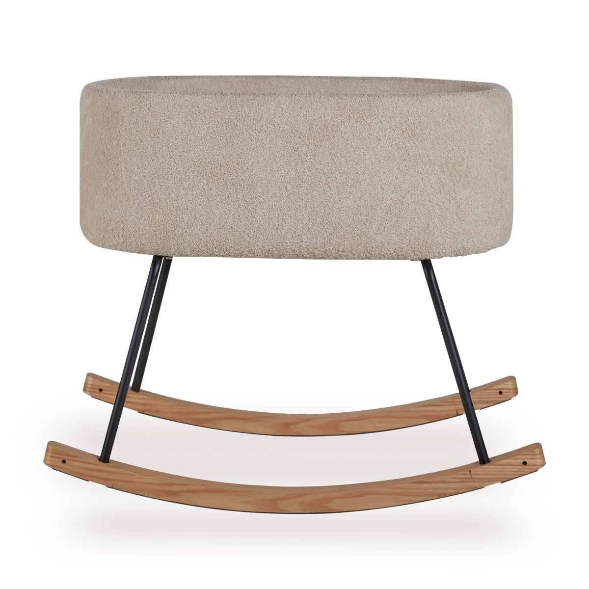 QUAX - Berceau à Bascule De Luxe - Mouton Bouclé