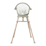 QUAX - Chaise Bébé Evolutive Ultimo 3 Luxe - Thym - Naturel