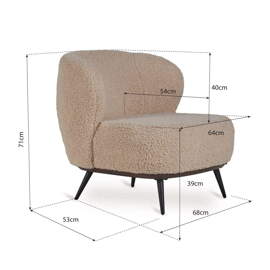 QUAX - Chaise ZEN - Mouton