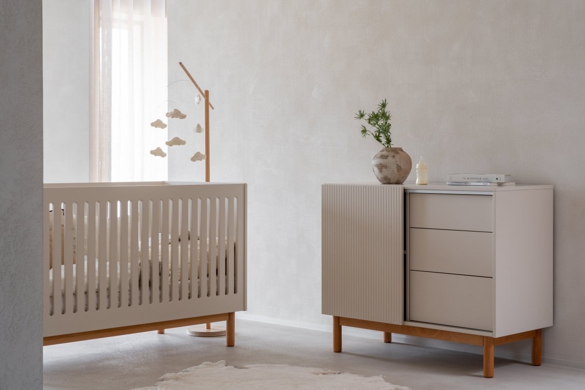 QUAX - Commode MOOD Porte + 3 Tiroirs - Argile