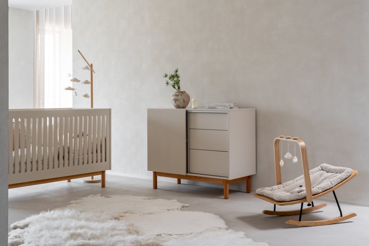 QUAX - Commode MOOD Porte + 3 Tiroirs - Argile