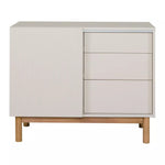 QUAX - Commode MOOD Porte + 3 Tiroirs - Argile