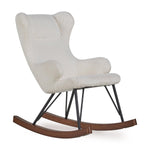 QUAX - Fauteuil À Bascule De Luxe Enfant Crème
